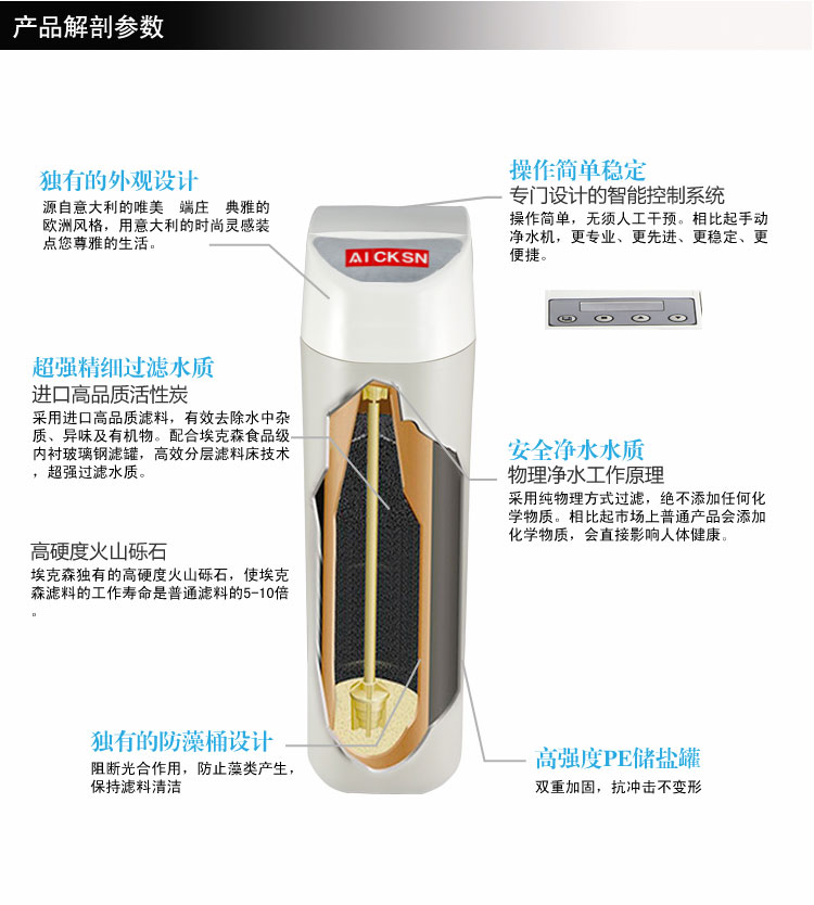 中央軟水機(jī)每小時(shí)1.5噸