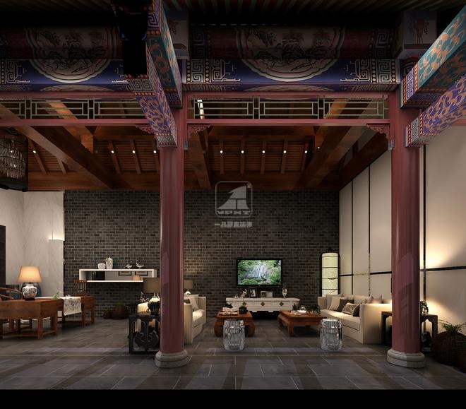 四合院餐廳臥室